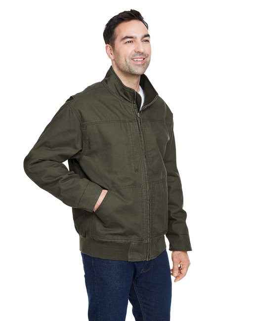 Dri Duck Men's Force Canvas Bomber Jacket